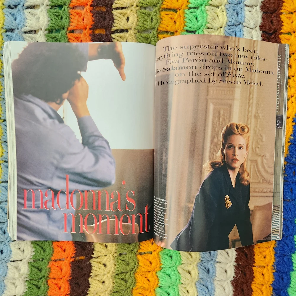 Vintage Vogue Magazine Madonna October 1996 Issue - Picture 5 of 11